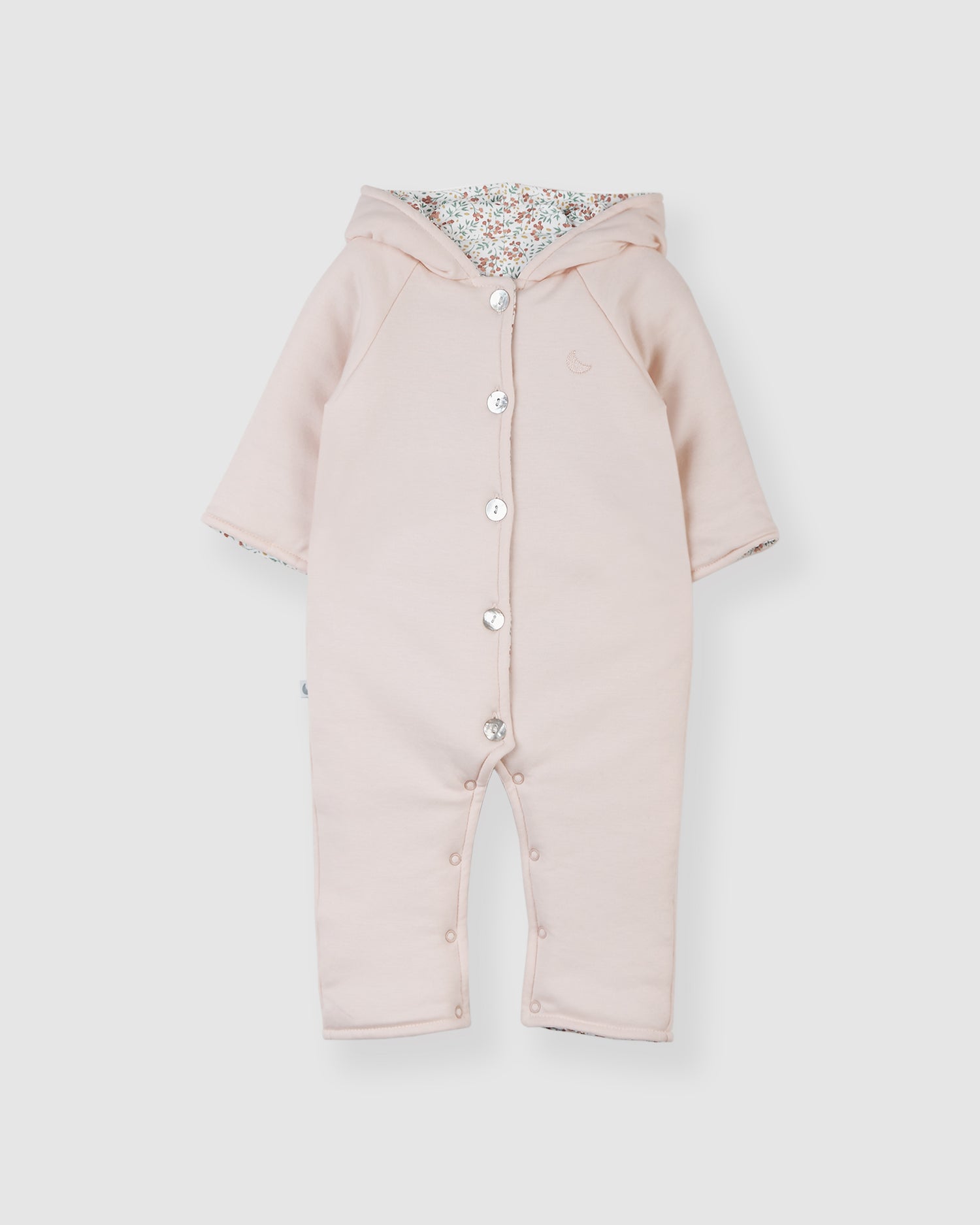 Pink/Flower Reversible Sweatshirt