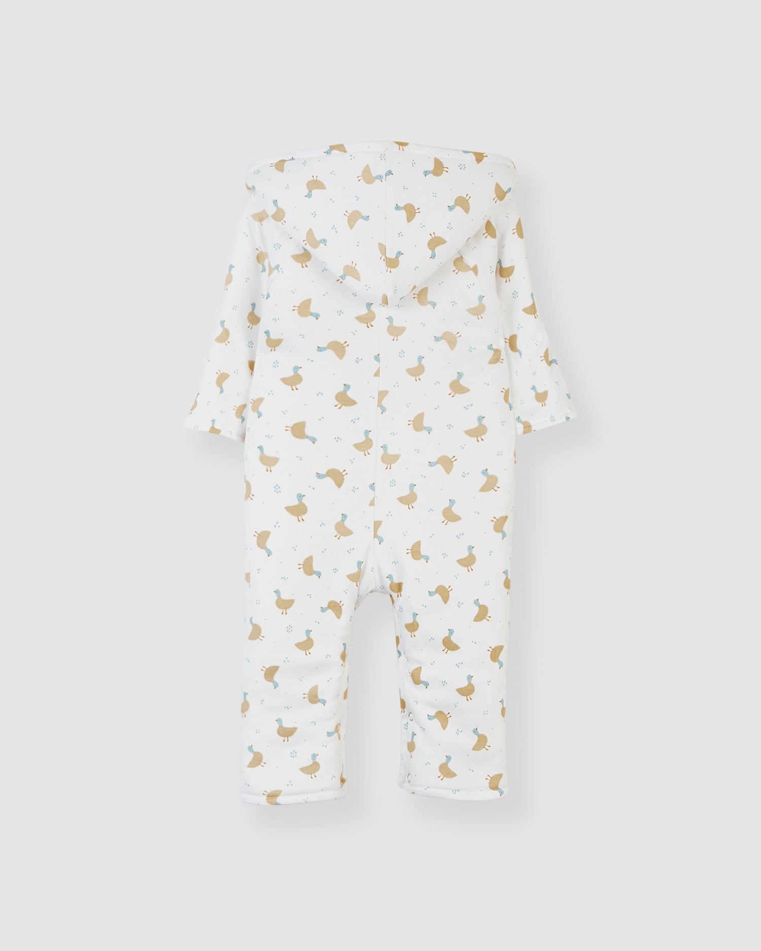 Buzo Reversible Blanco/Patos