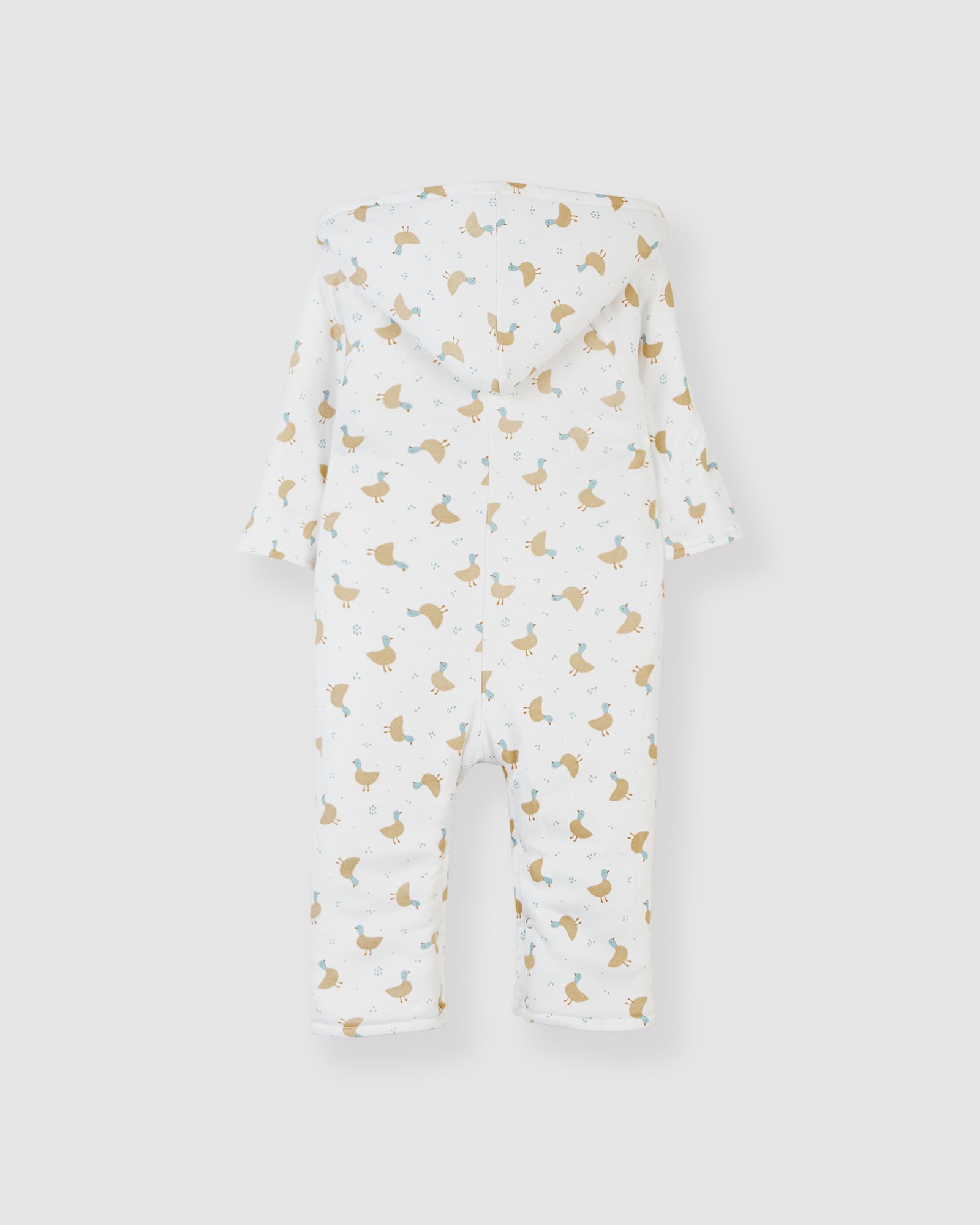 Buzo Reversible Blanco/Patos