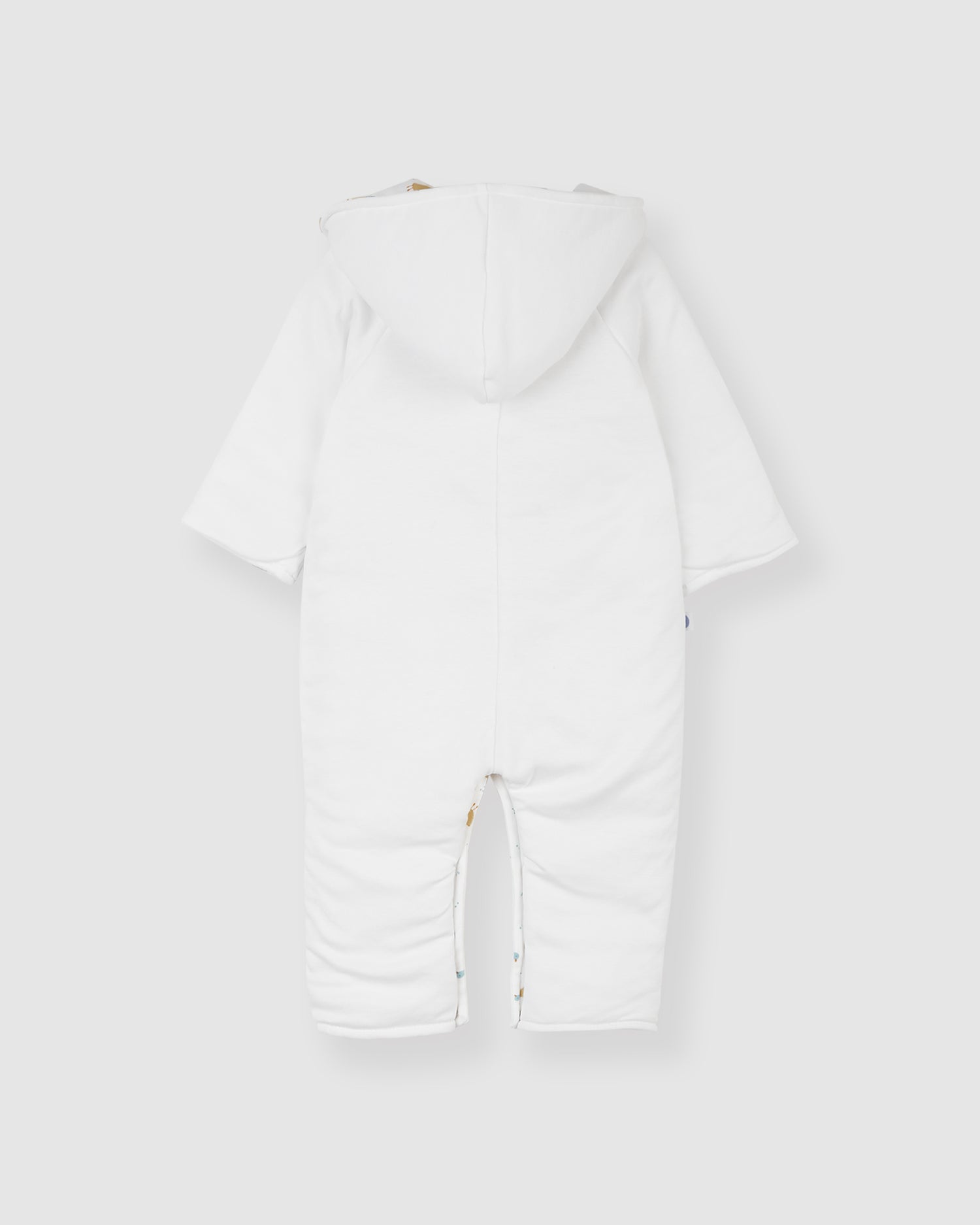 Buzo Reversible Blanco/Patos