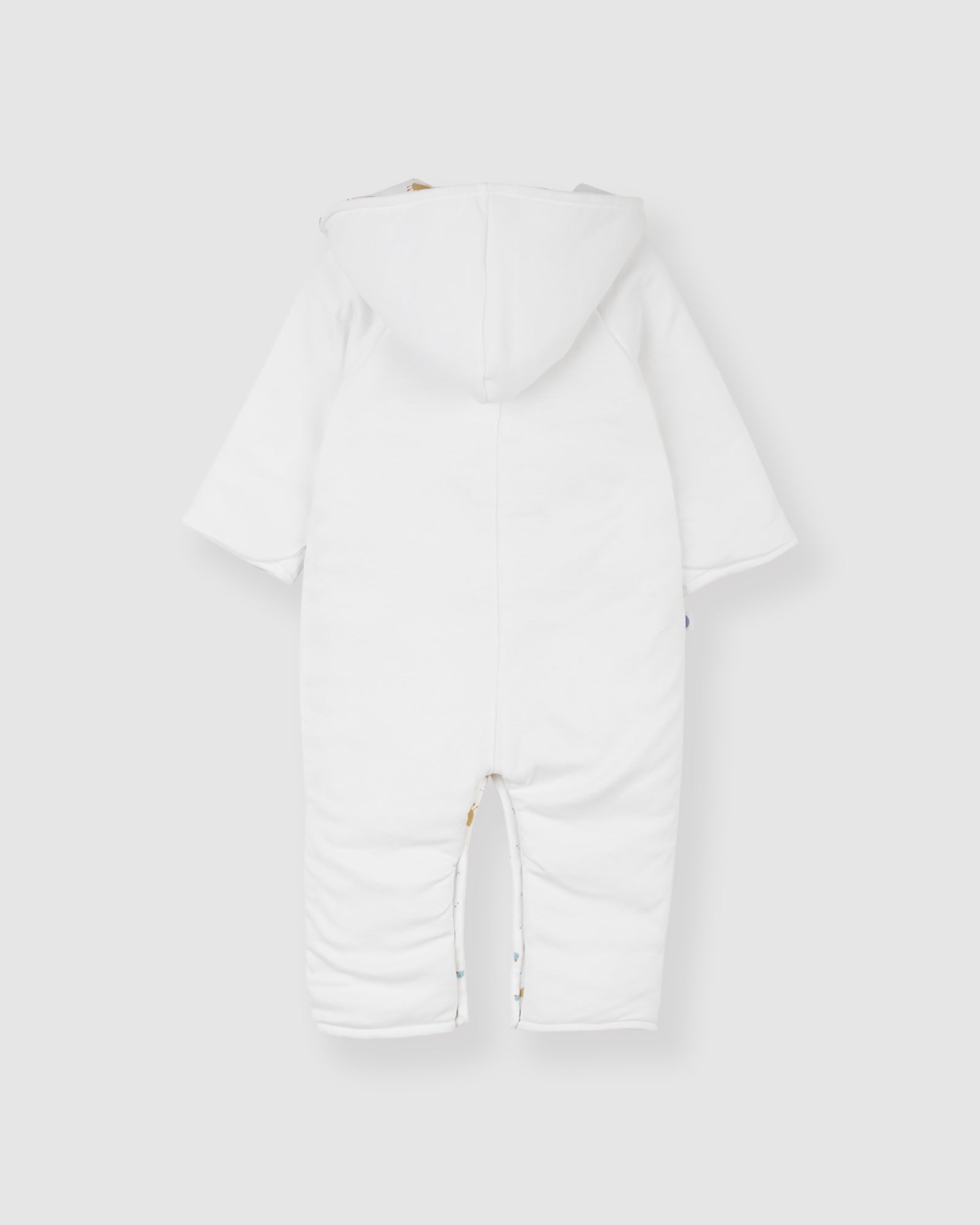 Buzo Reversible Blanco/Patos