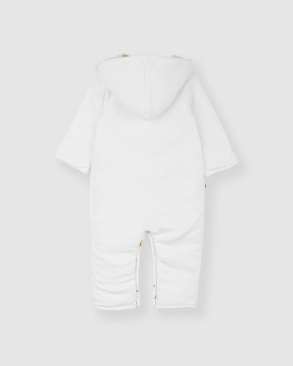 Buzo Reversible Blanco/Patos