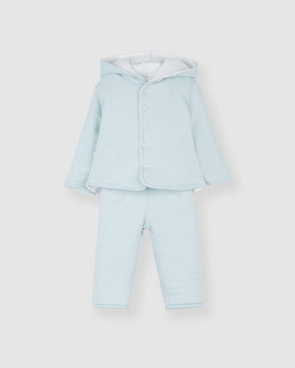 Buzo San Francisco Reversible Azul/Blanco