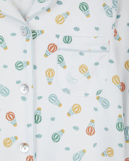 Chemise de nuit pour enfants, robe chemise, ballons