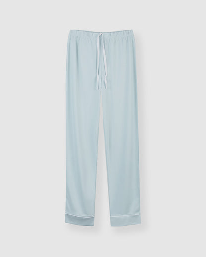 Pyjama chemise bleue pour homme
