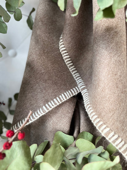 Manta Baby Alpaca Beige Tostado